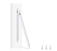Pencil for iPad 2018-2025, 15H Battery Life, Fast Charge Pixel Precision Tilt Sensitivity Palm Rejection Stylus Pen for iPad 11 A16/10/9/8/7/6th, Pro 12.9/11/13 M4, Air 3/4/5/M2/M3, Mini A17/6/5