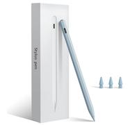 Pencil for iPad 2025-2018, Fast Charge, Palm Rejection, Tilt Sensitivity Stylus Pen for Apple iPad 10th/11th A16/9th-6th Generation, Air M2 M3 13"/11"/5-3rd, Pro M5 M4 13"/11"/12.9", Mini 7th/6th/5th