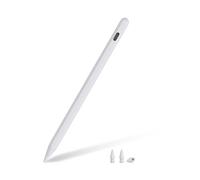 Pencil for iPad A16 11th Generation with 26 Hours Working Time, Stylus Pen with Fast Charge and Palm Rejection, Apple Pen Compatible with iPad 11/10/9/8/7/6, Air, Pro, Mini-White