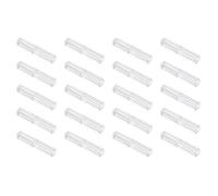 Pencil Gift Box 20 Pcs Ballpoint Pen Gift Box Clear Acrylic Tube Pencil Boxes Pen Cases Pen Storage Container for Office School Supplies Ballpoint Pen Container
