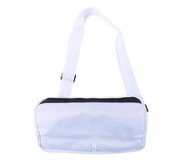 Pencil Golf Bag Lightweight Golf Club Carrier Bag Portable Carry Driving Range Course Training Travel Adjustable Shoulder Strap Crossbody(White)