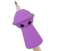 Pencil Grip Corrector - Ergonomic Silicone Writing Aid, Cute Alien Cushion Design, Soft, Comfortable Holding Support, Lightweight, Durable Classroom Tool | Effective Handwriting
