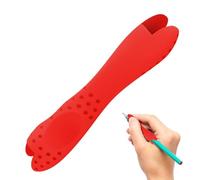 Pencil Grip - Non-Slip Pen Holder, Silicone Writing Aid, Comfortable Finger Support | Soft Comfort Grip for Pencils Pens Kids Adults Office Study Classroom Improving Handwriting Control