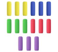 Pencil Grip Soft Foam Pencil Grips for Handwriting 1.5 Inch Comfort Pencil Holder for Writing Aid 5 Color (15 Pcs Classics)