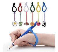 Pencil Grips for Kids Handwriting, Handwriting Without Tears, Preschool Pencil Grip, Pencil Grip for Toddlers 3-5, Pencil Grippers for Kids Handwriting, Grotto Pencil Grip, 6PCS Write Right Stylus