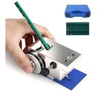 Pencil Hardness Tester Kit, Paint Coating Film Scratch Tester, 45° Angle, Three-Point Contact, Load Weight 500/750/1000g for Coating Film Testing in Labs