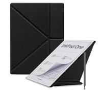 Pencil Holder Case Compatible with PocketBook InkPad One 10.3" PB1030 | For PB1030-8-WW-B 10.3 Inch eBook Y-Folded Stand Smart Cover with Hard PC Back(Black)