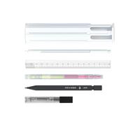 Pencil Holder, Pen Organizer Bin, Hexagon Pencil Case, Art Supply Storage Box, Multifunctional Pen Storage Organizer, Sturdy and Stylish Pencil Bag Pouch, 7.76 x 2.64 x 1.77 Inches for School, Travel,