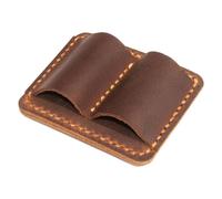 Pencil Holder - PU Travelers Notebook Pen Holder | Anti Lost Pen Organizer, Vintage Pen Pencil Holder, Multifunctional Double Pen Clip, Notebook Pencil Holder for Pen Pencil