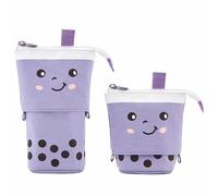 Pencil Pen Canvas Fabric Korea Stationary Transformer Standing P4k5 Ruler Gift Box Orga Bag Supplies Kid School