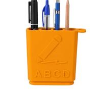 Pencil Point Guard,Anti-Breakage Suction Cup - Pencil Safety Cover Pen Case | for Organization Protection Kids Students Artist Office School Travel, Orange, Refer to description, Unisex