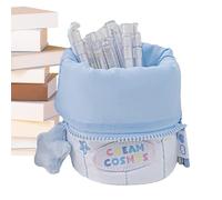 Pencil Pouch Aesthetic Pen Bag | Creative Pencil Bag Stationery Organizer,Large Capacity Pen Holders Pencil Holders Spacious for Students Artists
