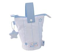 Pencil Pouch Aesthetic Pen Bag,Pencil Bag with Plush Star Accessory | Large Capacity Pen Holders Pencil Holders Spacious for Students Artists