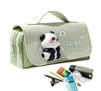 Pencil Pouch Cute,Cute Stationery Panda Capybara Pencil Case - Pen Holder Marker Storage Organizer for School Supplies Office Classroom College Birthday Christmas, panda, Refer to description, Unisex