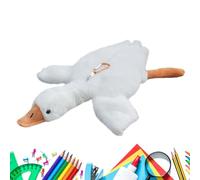 Pencil Pouch Cute - Plush Animal Large Pencil Case, 1 Piece Fuzzy Stationery Holder for Classroom Supplies, Soft Toy Organizer with Zipper, Academic Gear, Furry Bag for Pens, Art and Erasers