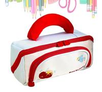Pencil Pouch for Girls with Handle Smooth Zipper Wide Opening Organizer
