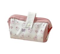 Pencil Pouch, Large Capacity Pen Bag, Multi-Functional Compartments, Stationery and Ruler Organizer Case for Painting, Journaling, Marking, Travel, 8.66x4.72x3.94 Inches