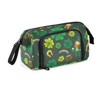 pencil pouches Large Capacity Soft Pencil Case Multifunctional Pencil Cases For Teen for Teen Boys Cosmetics Clovers