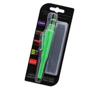 Pencil Retractable Woodworking Pencil with 2.8mm Thick Leads Refills for Precisions Marking on Wood and Metal Woodworking