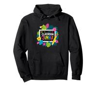 Pencil Rocket Space Education Knowledge Pullover Hoodie