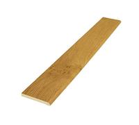 Pencil Round Architrave uPVC Plastic Finishing Trim Moulding (2.5m) - 65mm, Irish Oak