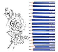 Pencil Set, 15 Drawing Pencils Set 14B 12B 10B 8B 6B 5B 4B 3B 2B B HB H 2H 3H 4H, Sketching Pencils, Drawing Pencils - Artistic Creations, for Adults, Beginners, Professional Drawing
