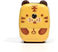 Pencil Sharpener Cute Cartoon Tiger Hand Pencil Sharpener for Kids School Office