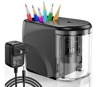 Pencil Sharpener, Electric Pencil Sharpener with USB or Battery Operated, Automatic Pencil Sharpeners Fast Sharpen, Perfect for Kids, Children, Teachers, Artists