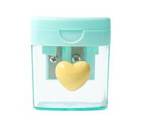 Pencil Sharpener for Classroom, Handy Double Hole Sharpener for Colouring Pencils, Colouring Pencil Sharpener, for School, Children, Classroom, Art, Offices, Home, Drawing, Nursery Make-Up, Travel