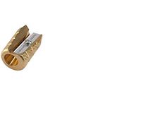Pencil sharpener, single hole (brass) bullet