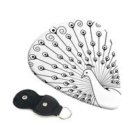 Pencil Sketch Beautiful Peacock Printed Guitar pick Guitar Plectrums for Acoustic Guitar Electric Guitar Bass Guitar - Guitar Accessories - 6 Pack 0.46mm