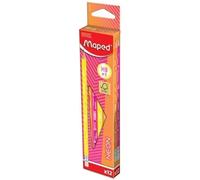 Pencil with elastic HB neon (12pcs) MAPED
