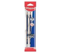 Pencil with eraser Blackpeps blue HB 3pcs MAPED