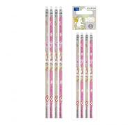 Pencil with eraser HB Unicorn 4pcs