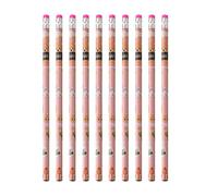 Pencils For Kids - 10PCS HB #2 Cartoon Anti-Break Pencils With Erasers | School Writing Drawing Sketching For Boys Girls Students Learning Rewards