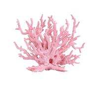 PENCK Aquarium Decorations Resin Reef Tank Decor Accessories Fake Coral Fish Tank Ornaments (Pink)