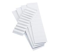 Esselte 242 Blank Inserts for Hanging File Folders, 1/5 Tab, Two Inch, White, 100/Pack