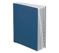 Pendaflex DDF5OX Expanding Desk File, 1-31/Jan-Dec, Letter, Acrylic-Coated Pressboard, Dark Blue