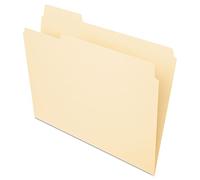 Pendaflex File Folders, Letter Size, 1/3 Cut, Manila, 100 per Box (752 1/3)