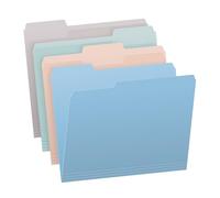 Pendaflex File Folders, Letter Size, Assorted Colors for Home, Office Filing Cabinet, 1/3-Cut Tabs, 36 Per Pack (82088)