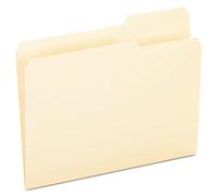 Pendaflex File Folders, Letter Size, Manila, 1/3 Cut, 100/BX (752 1/3-3)