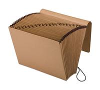 Pendaflex Kraft Expanding Files, Letter Size, Redrope, Each (K-17A-OX), Brown