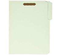 Pendaflex Pressboard Fastener Folders, 2 Fasteners, Letter Size, Light Green, 1" Expansion, 1/3-Cut in Left, Right, Center Positions, 25 Per Box (17178EE)
