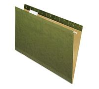 Pendaflex Reinforced Hanging Folders, Legal Size, Standard Green, 1/5 Cut, 25/BX (4153 1/5)