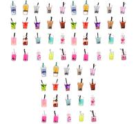 pendant 20pcs Charms Earrings Artificial Juice Material Tea Earring Miniature Food Bottle Craft for Mini Cup Jewelry Pendants Fruit Decoration Decor Scrapbooking Handbag Props Pendant Jewellery-Making