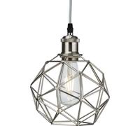 Knightsbridge CAG2BC Pendant Cage - Brushed Chrome