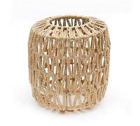 Pendant Classic Paper Rattan Boho Handwoven Wicker Lampshade Basket Lamp Shade for Living Room Kitchen Bedroom Restaurant Dining Room