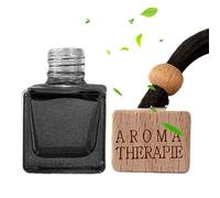 Pendant Diffuser For Vehicle | Reusable Crystal Oil Container | Continuous Perfume Dispersion With Decorative Hanging String And Premium Refillable Glass Bottle For Home Ambience And Car