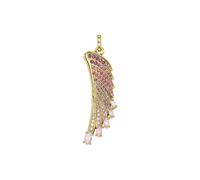 Pendant for women Hummingbird Wing Rainbow Colors with 750 Yellow Gold Plating Pe876-488-7, female, THOMAS SABO, Jewellery, Yellow, ONE SIZE, Accessories ONE SIZE