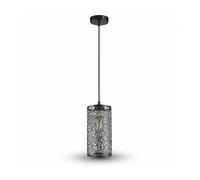 Pendant Holder E27 CAN Shape Grey Diam 133